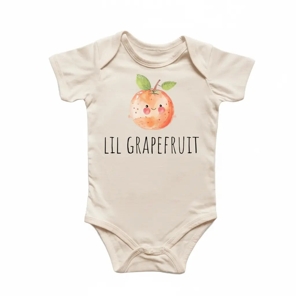 Grapefruit Fruit Newborn Baby Onesie® Bodysuit GS1