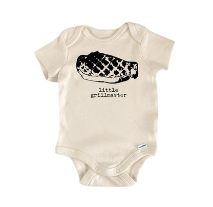 Grillmaster Steak Bbq Newborn Baby Onesie® Bodysuit