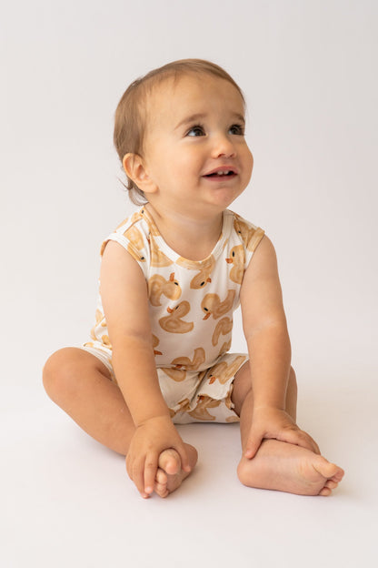 Ducky Shorty Tank Romper