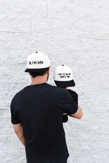 PUT IT ON MY DADS TAB TODDLER SNAPBACK