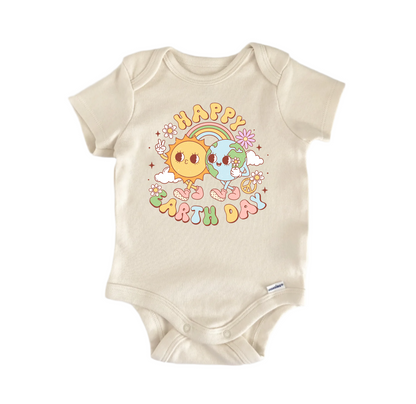 Happy Earth Day Newborn Baby Onesie® Bodysuit