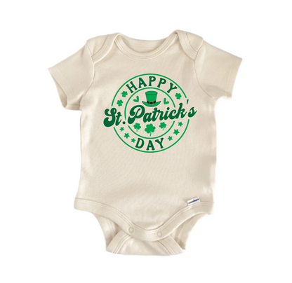 Happy St. Patrick's Day Newborn Baby Onesie® Bodysuit