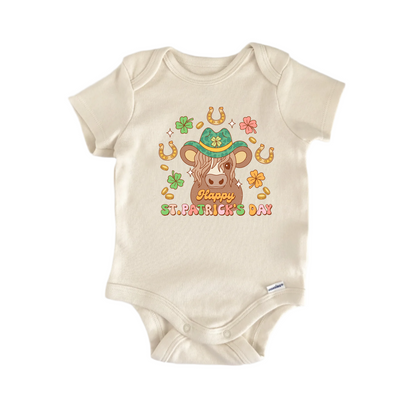 Happy St. Patrick's Day Newborn Baby Onesie® Bodysuit