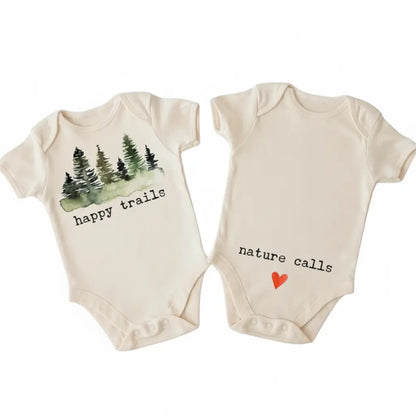 Happy Trails Adventure Newborn Baby Onesie® Bodysuit GS1