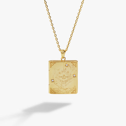 Harry Potter™ Mischief Managed Locket Necklace