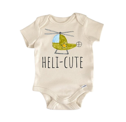 Helicopter Copilot Pilot Newborn Baby Onesie® Bodysuit