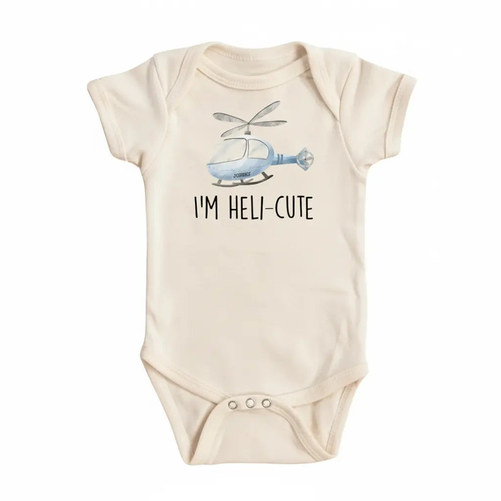 Helicopter Newborn Baby Onesie® Bodysuit GS1