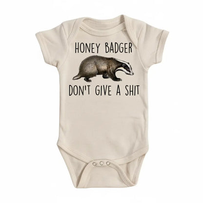 Honey Badger Care Newborn Baby Onesie® Bodysuit GS1