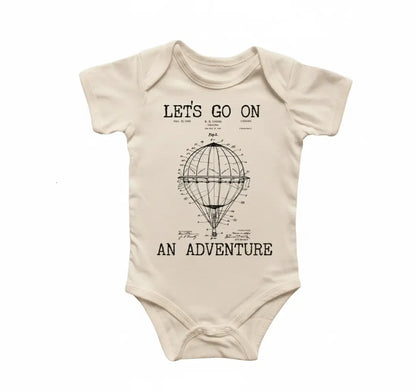 Hot Air Balloon Adventure Newborn Baby Onesie® Bodysuit