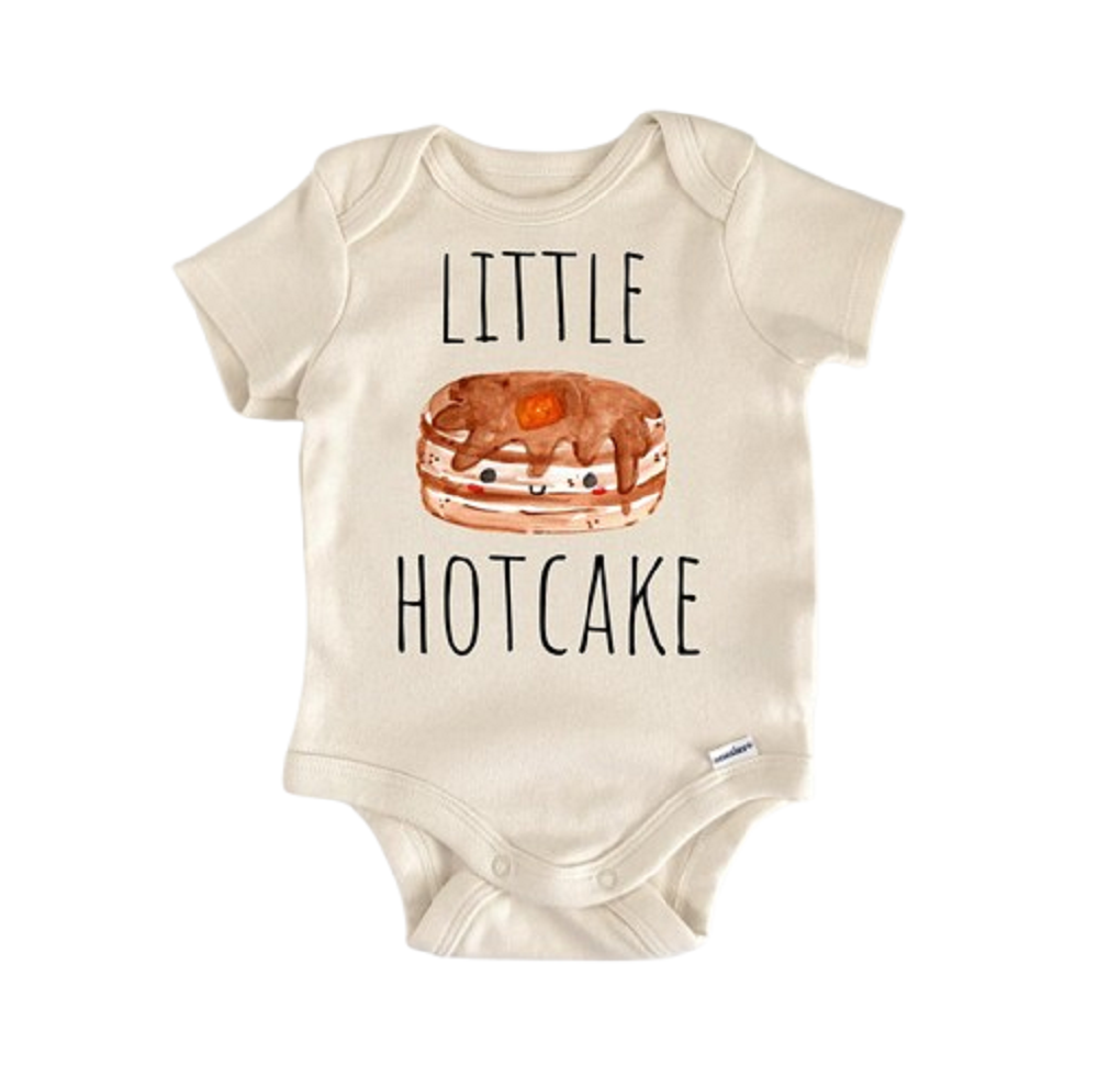 Hot Cakes Breakfast Newborn Baby Onesie® Bodysuit