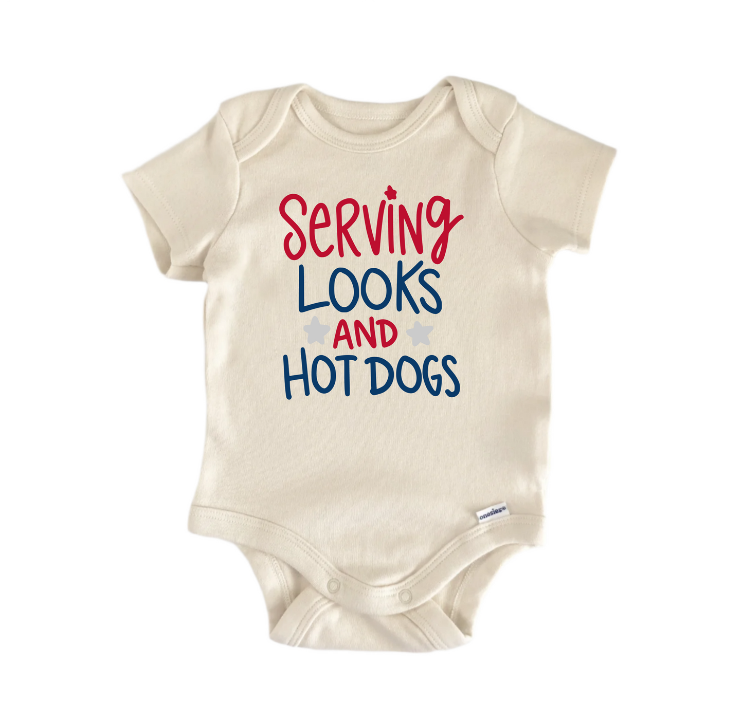 Hot Dog July 4Th Newborn Baby Onesie® Bodysuit