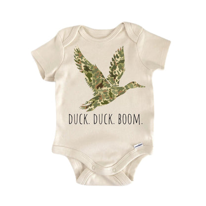 Hunt Duck Boom Newborn Baby Onesie® Bodysuit