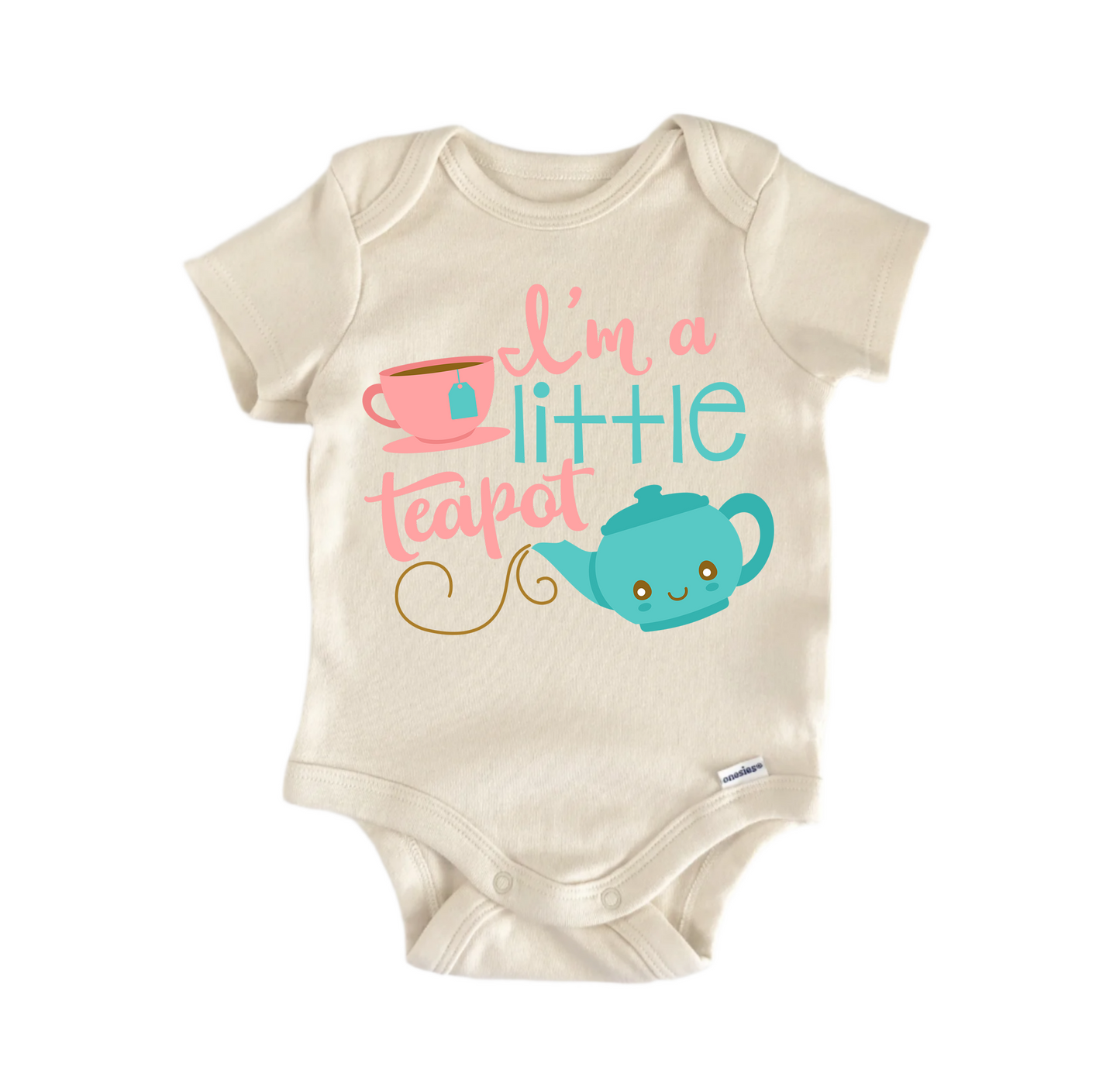 I'M Tea Pot Nursery Rhyme Newborn Baby Onesie® Bodysuit