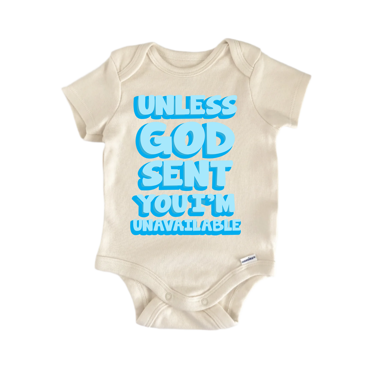 I'M Unavailable Jesus Newborn Baby Onesie® Bodysuit