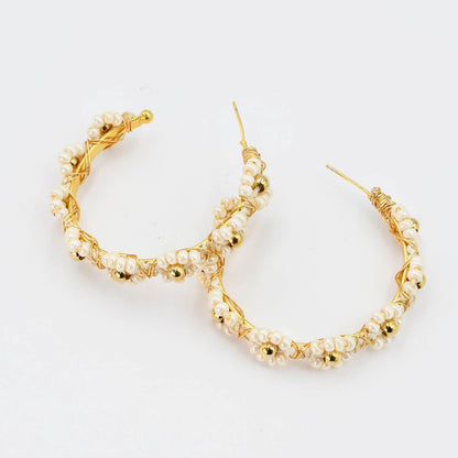 Daisy Chain Hoop Nude A29