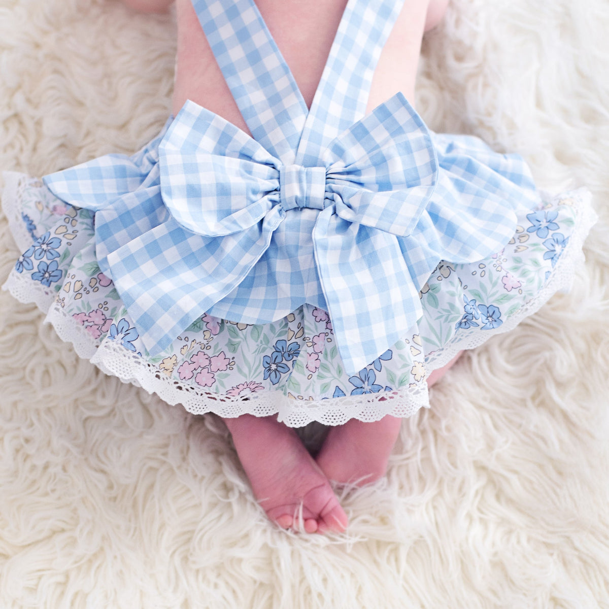 Blue Skirted Bunny Bubble