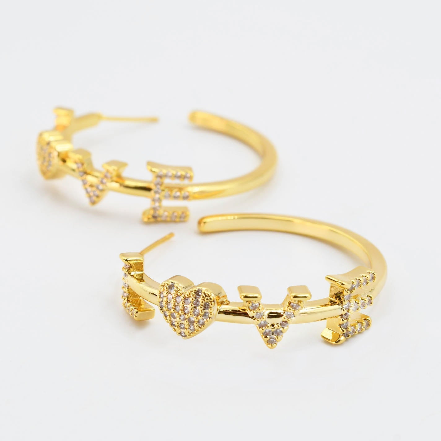 Amour Hoop Gold