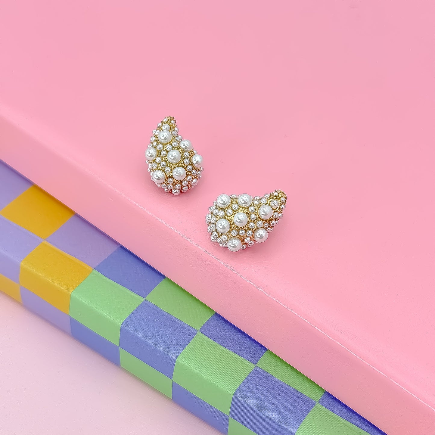 Pearl Pop Drop Earrings