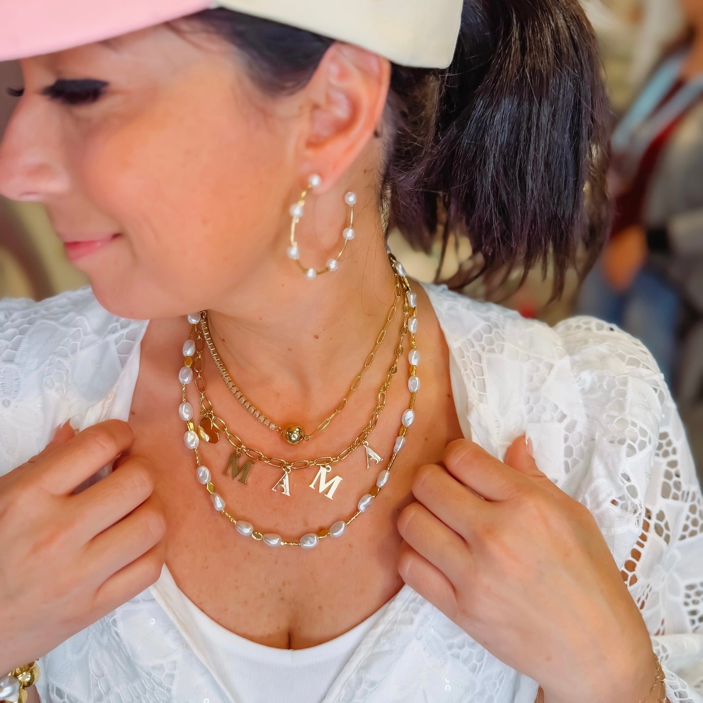 Mama Charm Gold Necklace