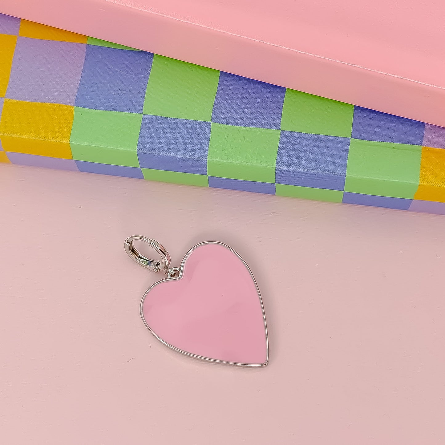 Pretty In Pink Silver Charm CH-352