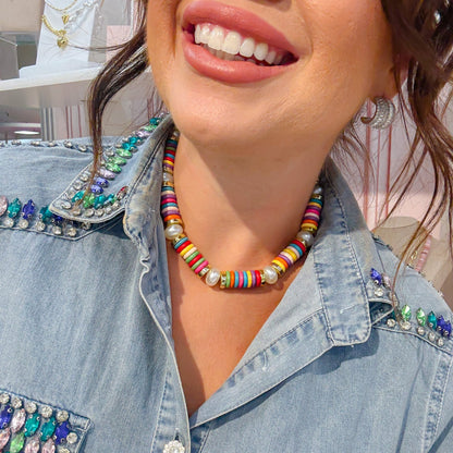 Oh Joy Beaded Necklace