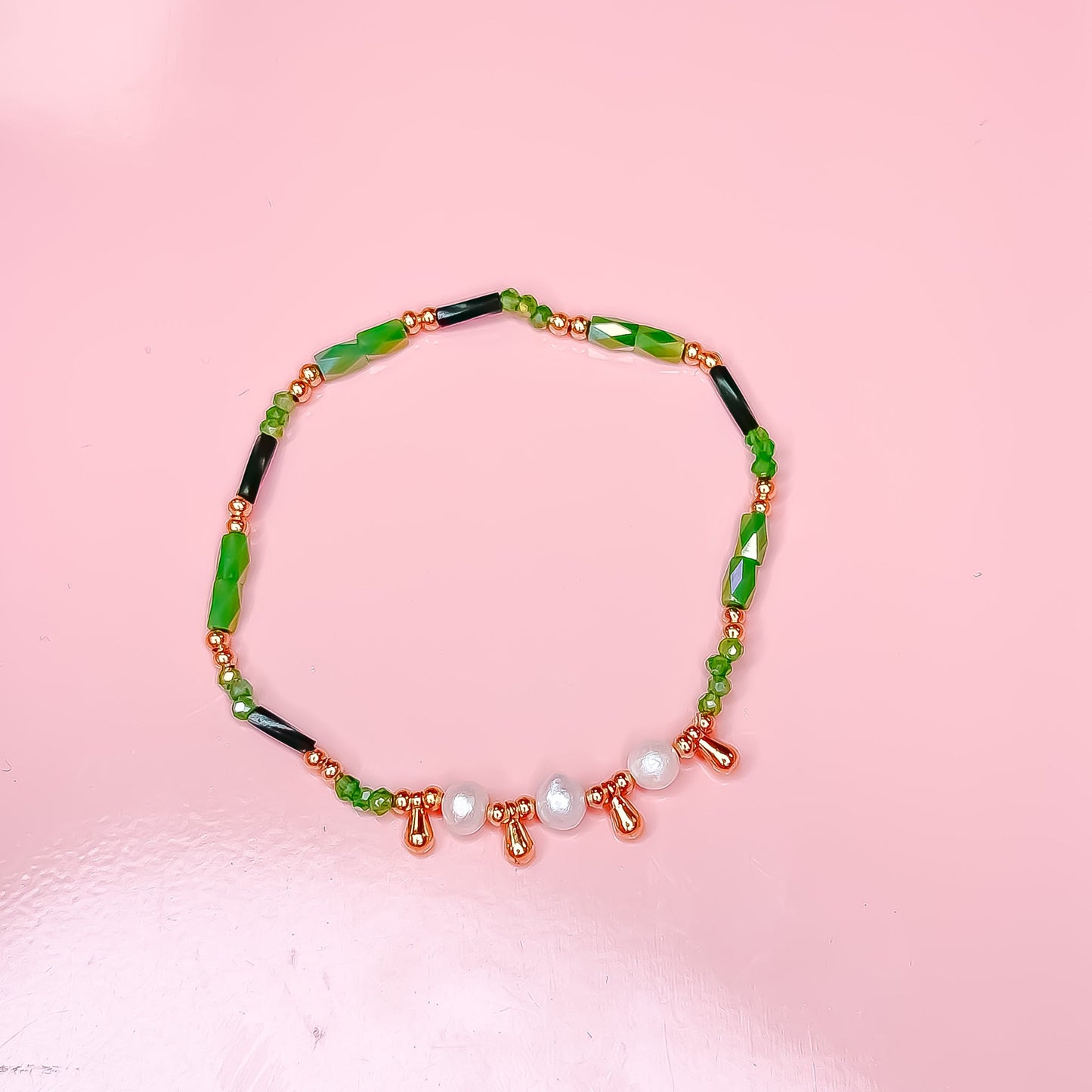 Princess Pearls Beads Bracelet