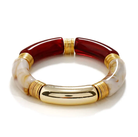 Red Acrylic Bangle