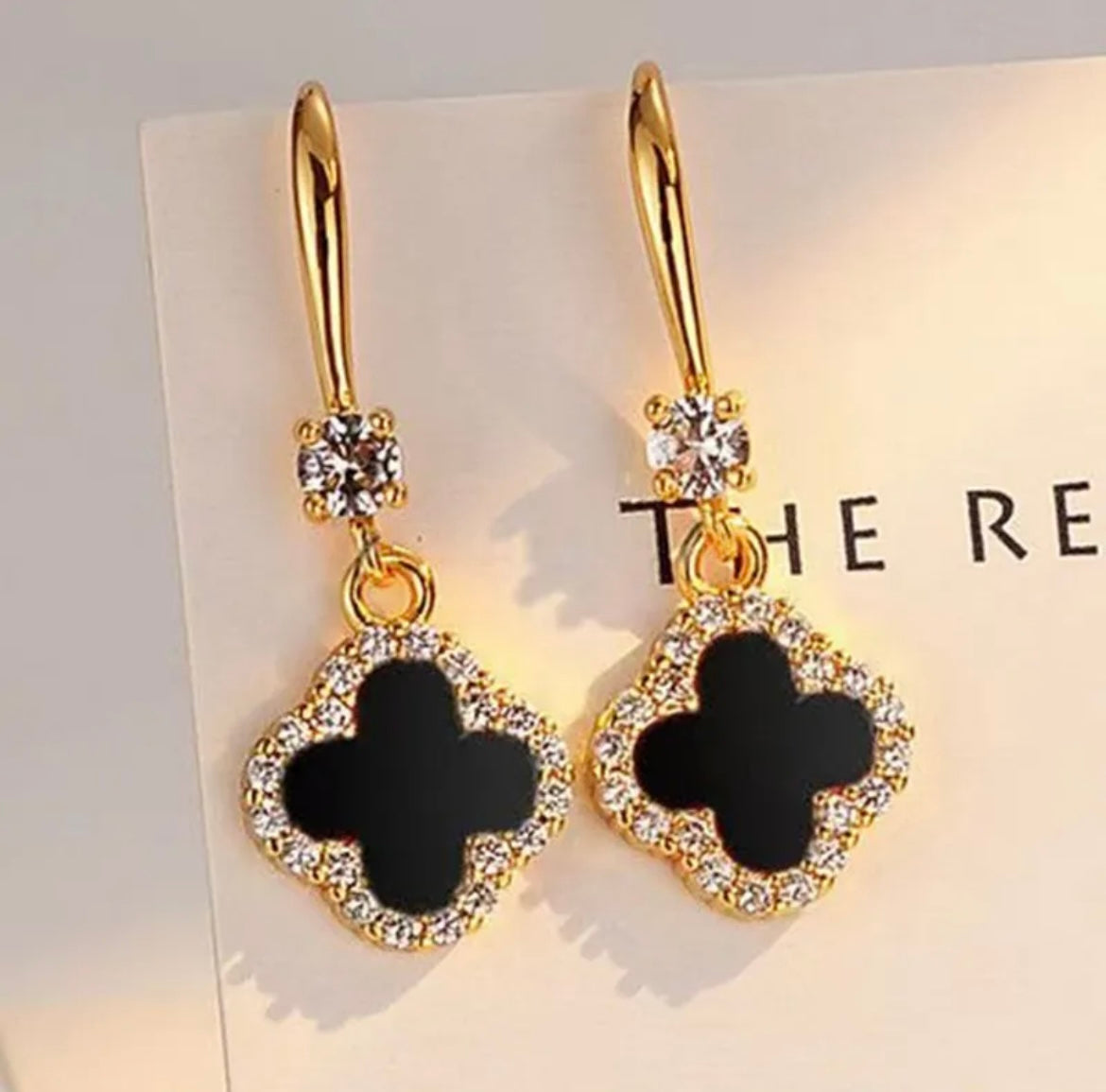 Clover Drop Earrings