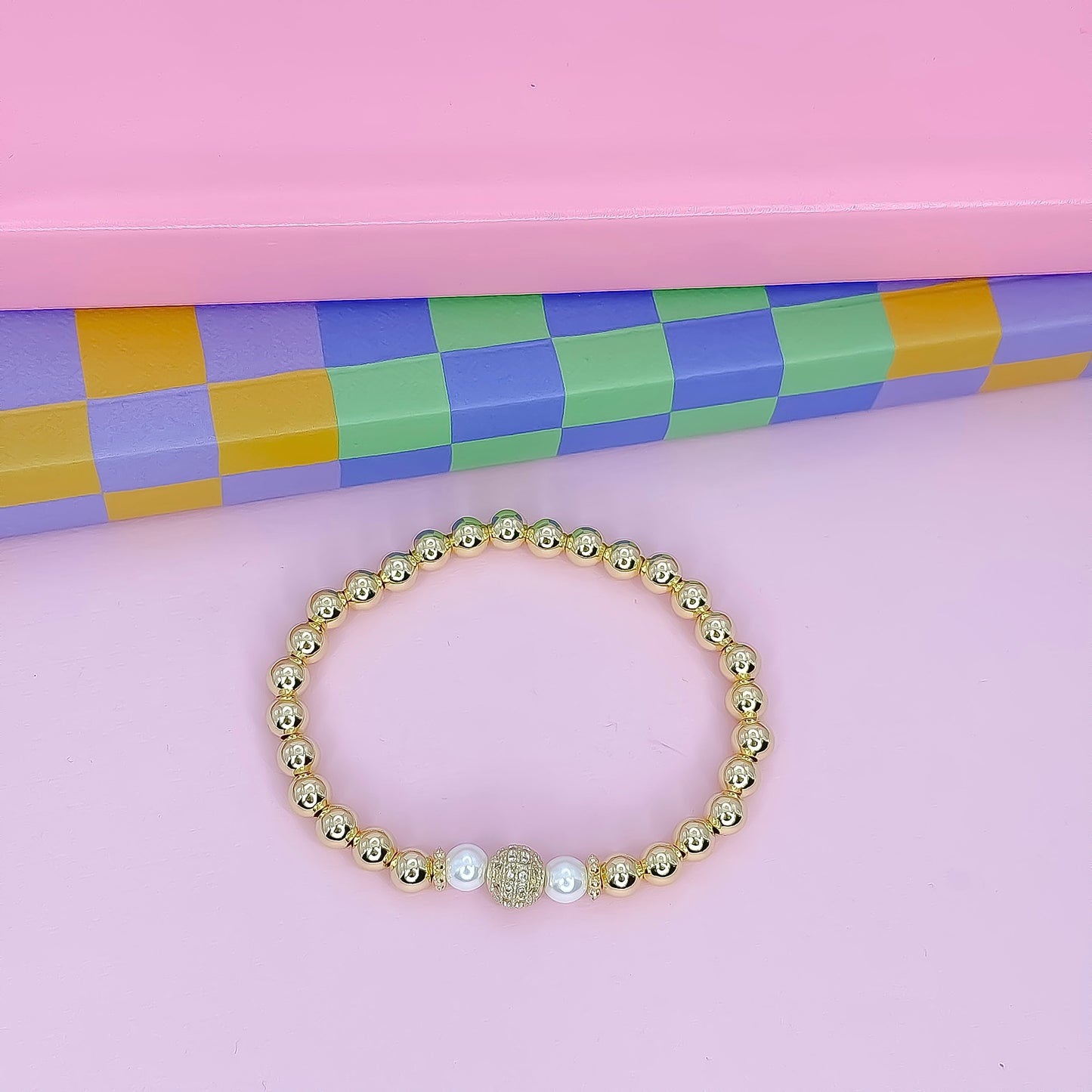 Never Boring Beaded Bracelet