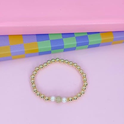 Never Boring Beaded Bracelet