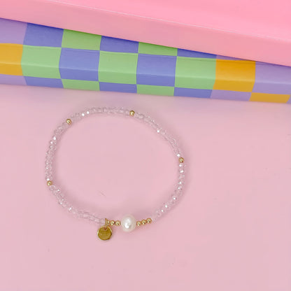 Pastel Pearl Party Bracelet