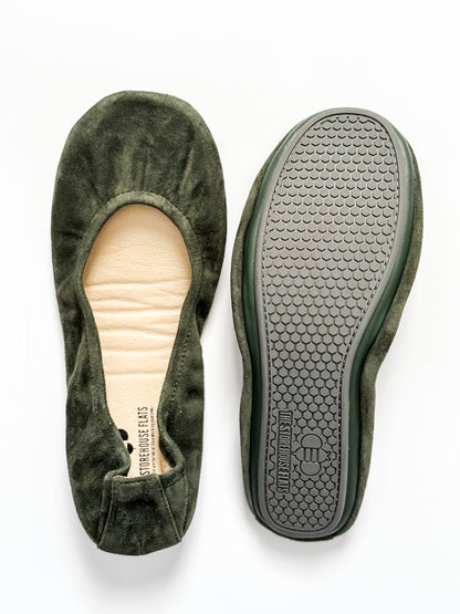 Evergreen Fir Suede