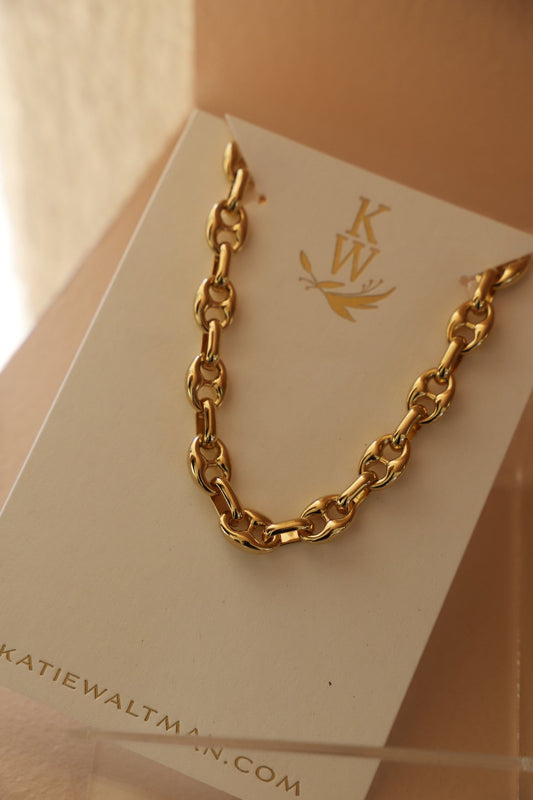 PUFFED MARINER CHAIN BRACELET