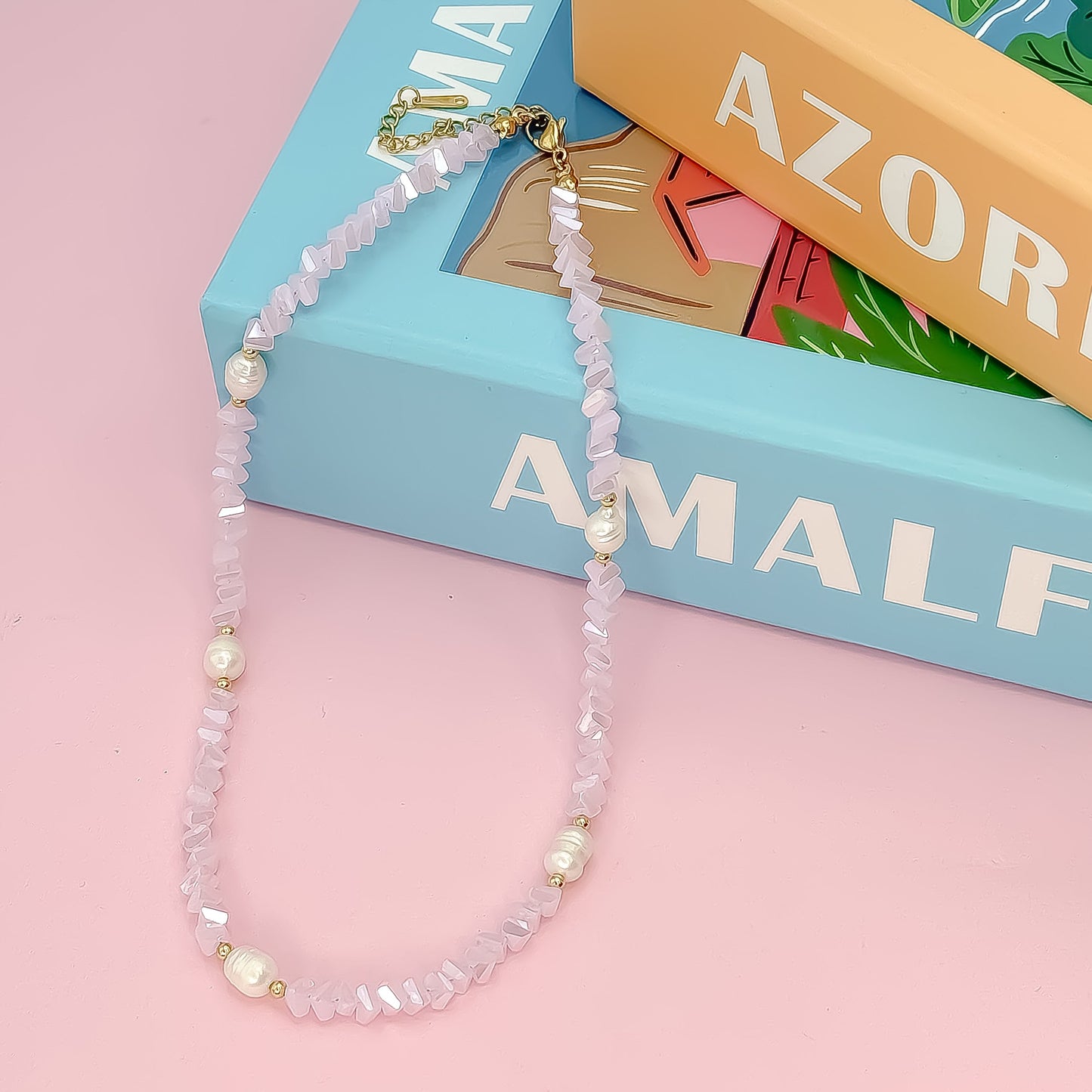 Crystal Flora Necklaces