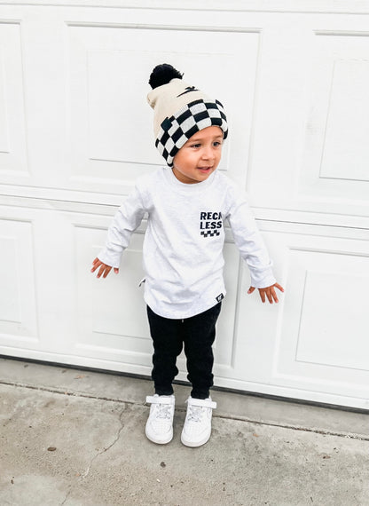 RECKLESS REVERSIBLE TODDLER BEANIE