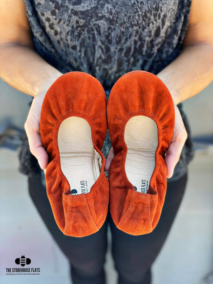 Burnt Orange SuedE
