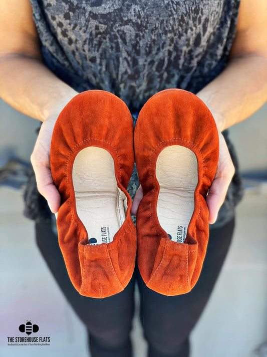 Burnt Orange SuedE