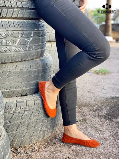Burnt Orange SuedE