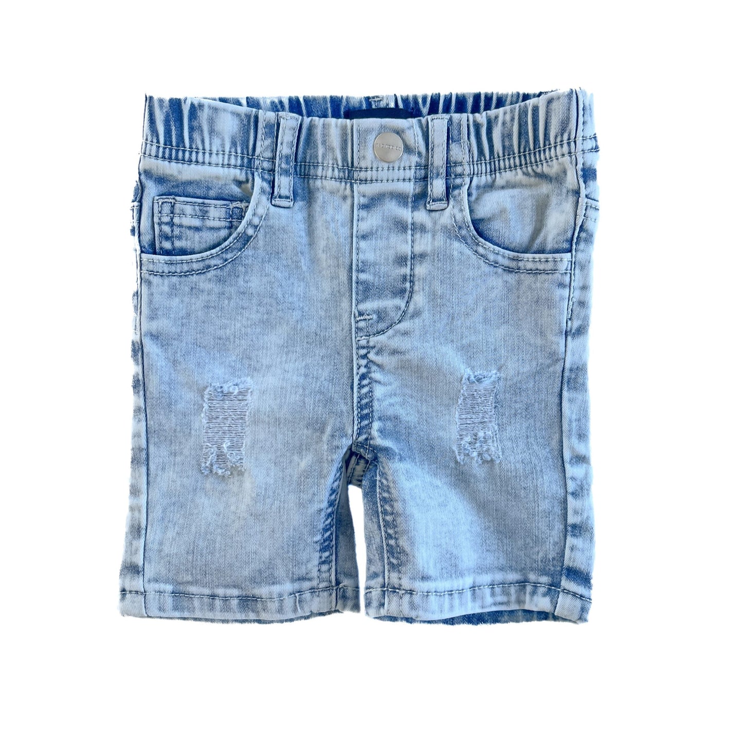 DENIM SHORTS - MEDIUM WASH