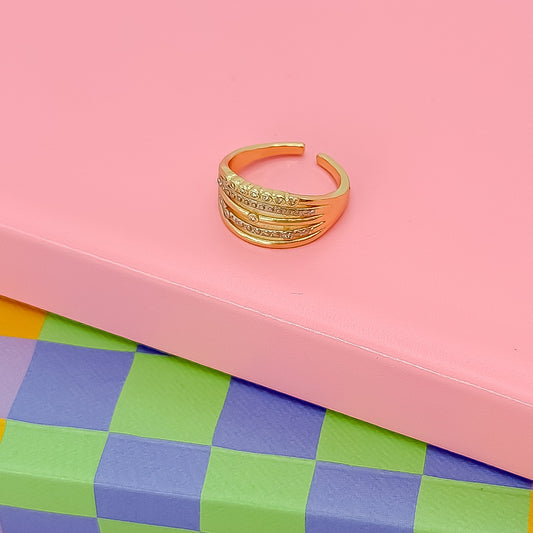 Sparkle Stack Ring