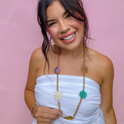Petal & Heart Parade Necklace