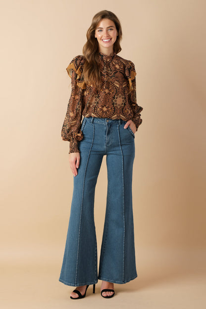 DREAM WEAVER WOVEN TOP