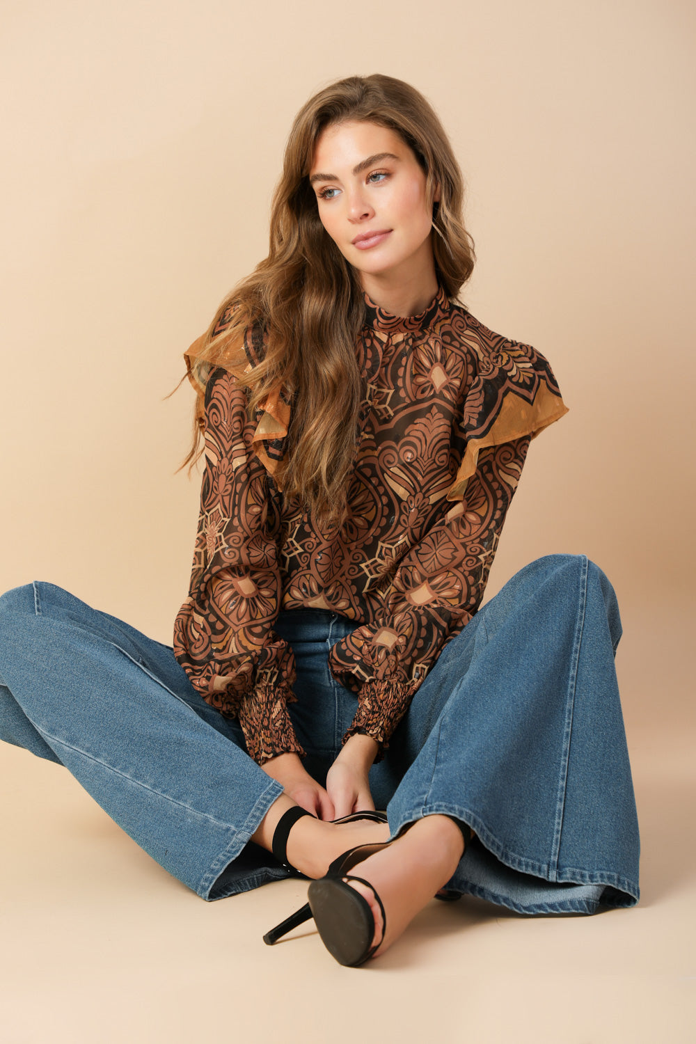 DREAM WEAVER WOVEN TOP