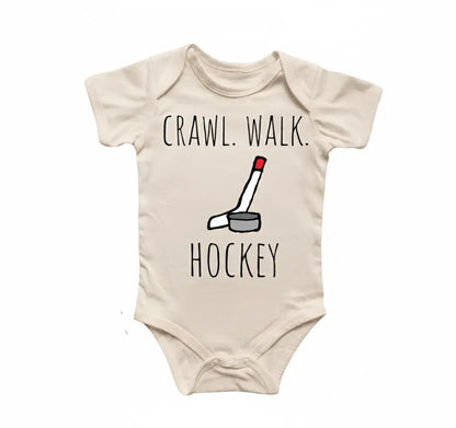 Ice Hockey Newborn Baby Onesie® Bodysuit
