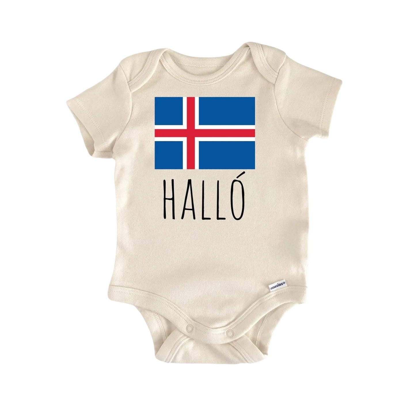 Iceland Nordic Newborn Baby Onesie® Bodysuit