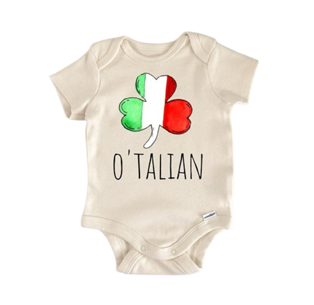 Irish Ireland Italy Newborn Baby Onesie® Bodysuit
