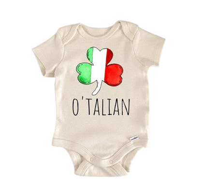 Irish Ireland Italy Newborn Baby Onesie® Bodysuit