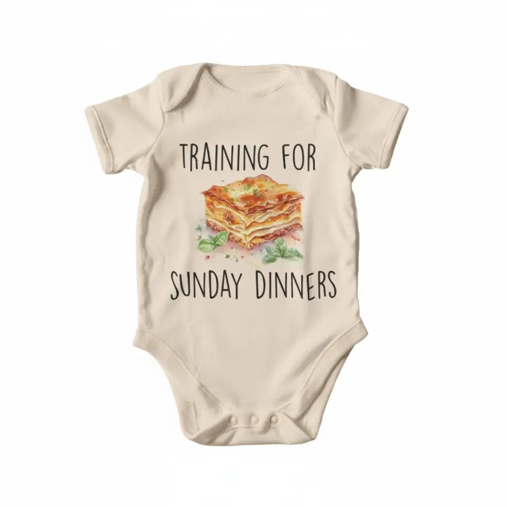 Italian Pasta Newborn Baby Onesie® Bodysuit