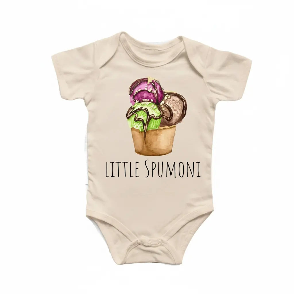 Italian Spumoni Newborn Baby Onesie® Bodysuit