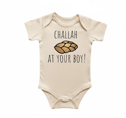 Jewish Challah Newborn Gift Baby Onesie® Bodysuit
